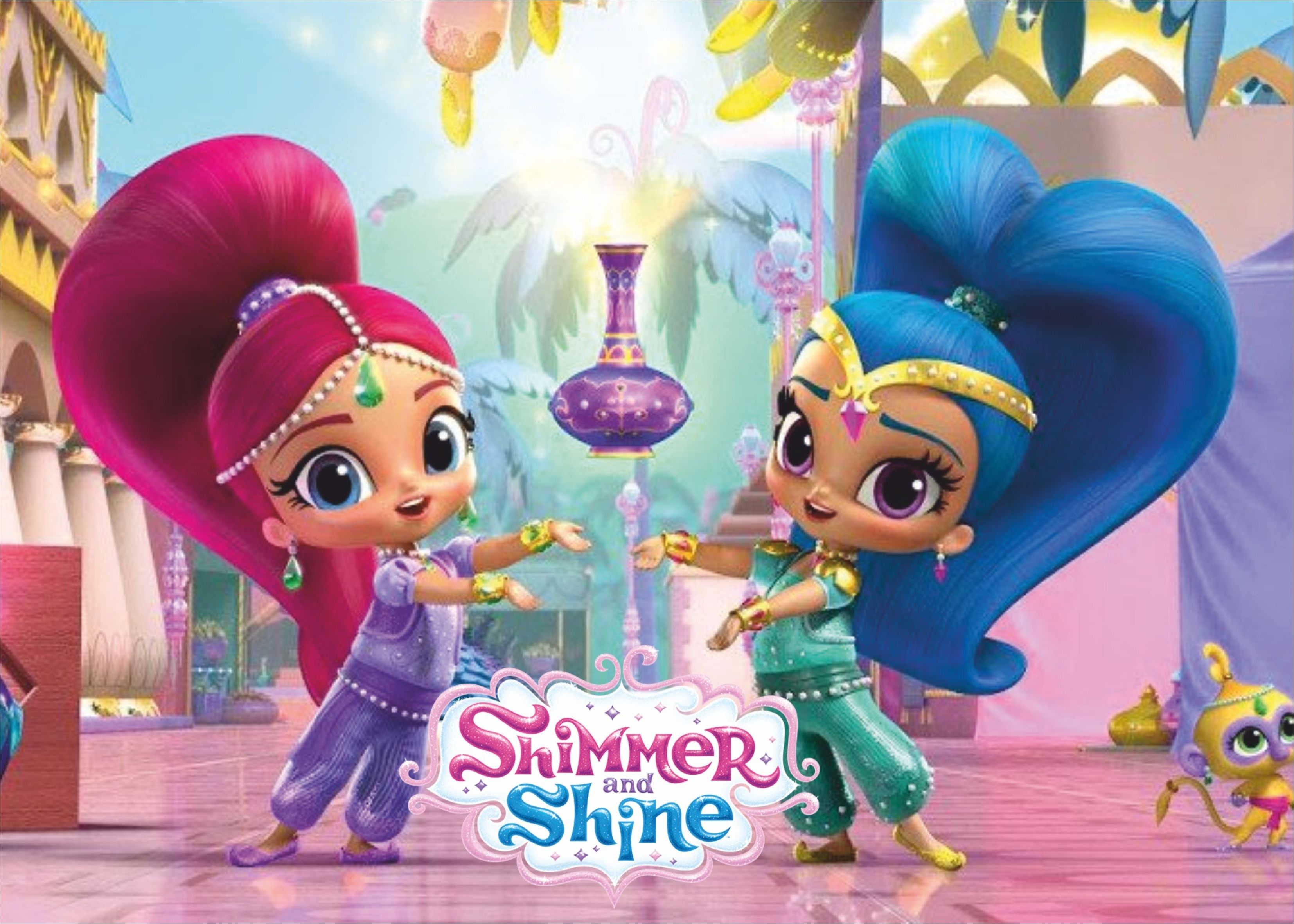 muñecas shimmer y shine juguettos