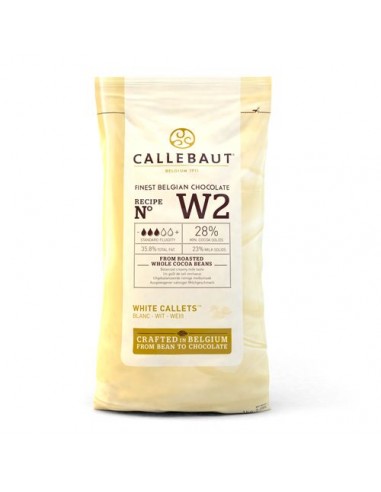 Callebaut Callets Chocolate blanco 1 kg