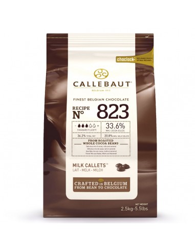 Callebaut Callets Chocolate con leche 2,5 kg