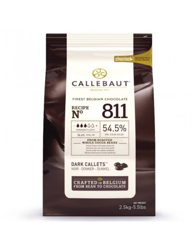 Callebaut Callets Chocolate oscuro 2,5 kg