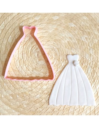 Cortador Vestido de Novia para galletas