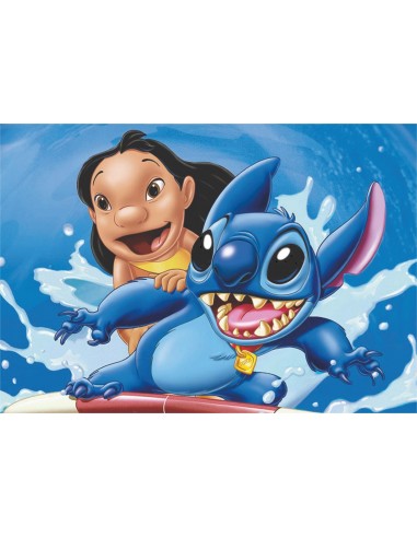 Papel de azúcar Lilo y Stitch