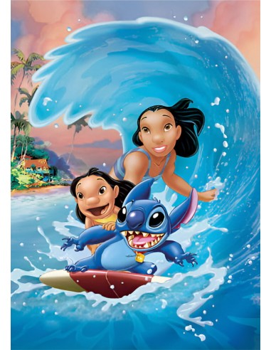 Papel de azúcar Lilo y Stitch