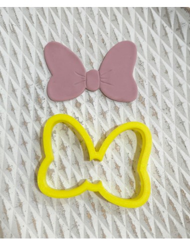 Cortador Lazo Minnie Mouse para galletas