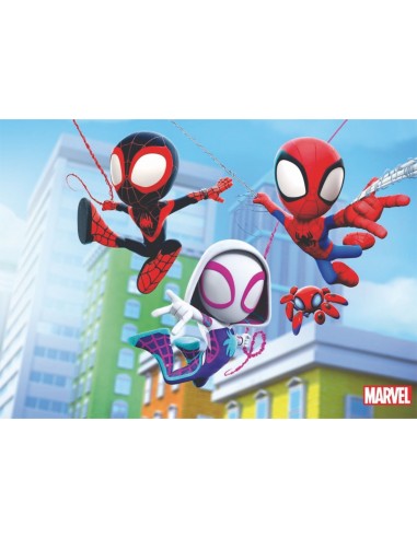 Papel de azúcar Spidey rectangular